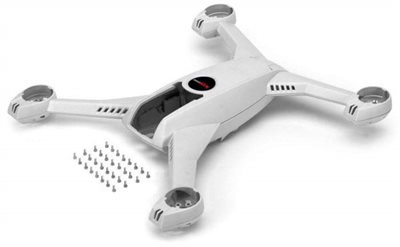 E-Flite Blade 350 Qx Body Set With Hardware, White