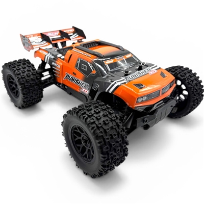 Corally Punisher XD 4WD 2S Small Scale, RTR Monster Truck, Orange