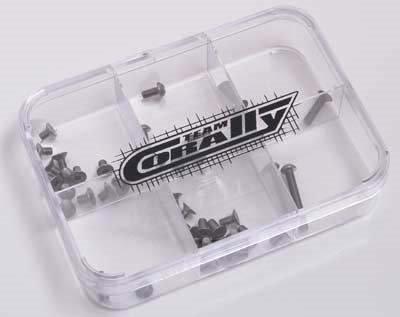 Corally Sp12x Titanium Screw Kit (40)