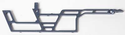 Corally RDX Phi Right Rear Bulkhead, Duraluminum