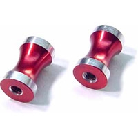 CRC 1/2" Hourglass Standoff, Red (2)