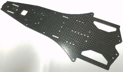 CRC WTF-1  FC16 Main Chassis Plate, 2.5mm Graphite