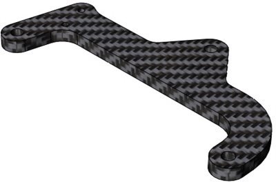 CRC WTF-1 Rear Top Plate, Graphite 
