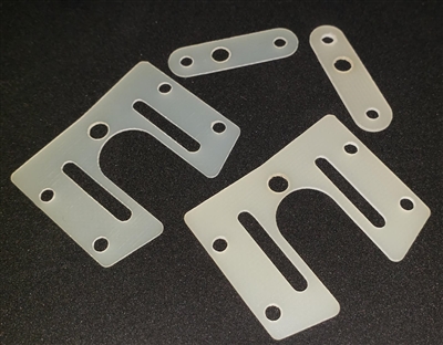 CRC WTF-1 Precision machined ride height shims (.020, .030")