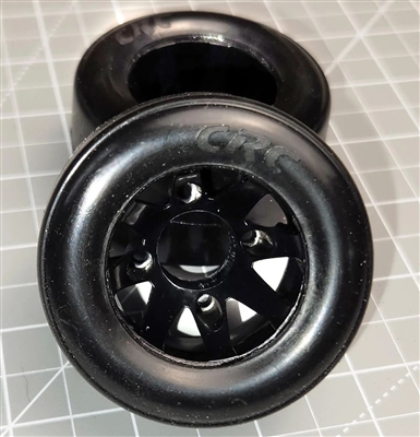 CRC RT1 Rear Rubber Tires on GTR rims (2)