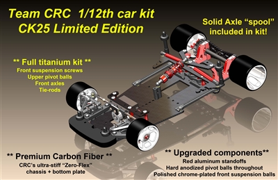 CRC CK25 Limited Edition 1/12th On-Road Racing Pan Car Kit