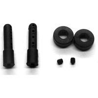 CRC 1" Short Body Posts With Collars (2)