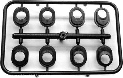 CRC Rear Ride Height Spacers, .50mm