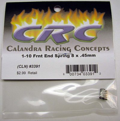 CRC WTF-1 Front End Springs, 8 x .45mm, Soft (2)