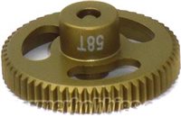 CRC Gold Standard 64 Pitch Pinion Gear, 58 Tooth