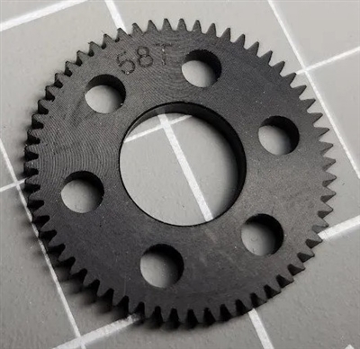 CRC Machined Spur Gear, 64 Pitch 58T