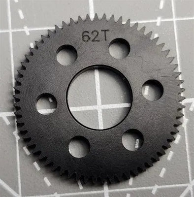 CRC Machined Spur Gear, 64 Pitch 62T