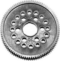CRC Molded Spur Gear, 64 Pitch 96t For 1/10 And 1/12 Pan Cars