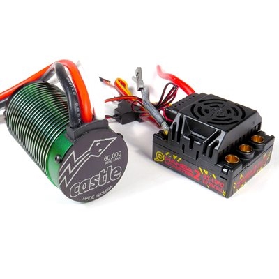 Castle Creations Mamba Monster 2 Waterproof Esc With Nc1515 2200kv 1/8 Motor