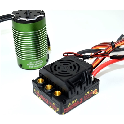 Castle Creations Mamba Monster 2 Waterproof Esc With Nc1512 2650kv 1/8 Motor