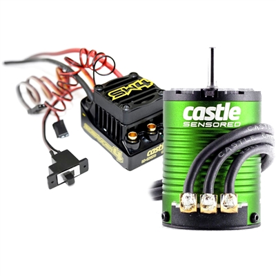 Castle Creations Sidewinder 4 Sensorless ESC with 5700Kv Sensor Ready Motor