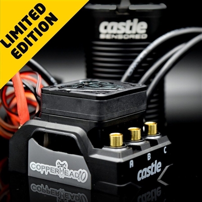 Castle Creations Copperhead 10 1412-3200KV LE 1/10th ESC / Motor Combo