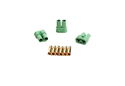 Castle Creations 4mm Polarized Bullet Connectors-Female (3)