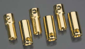 Castle Creations 5.5mm Bullet Connector Set (3)