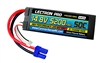 Common Sense RC 5200mAh 14.8v 4S Hard Case Lipo Battery with EC5 connector