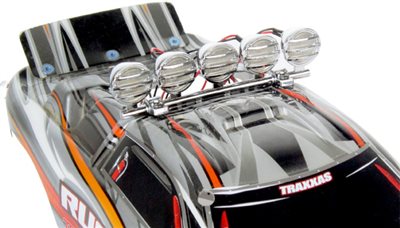 Common Sense RC Crawler Led Light Bar With 5 Buckets, Chrome