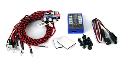 Common Sense RC GT Power Rc Flashing Led Light Kit For 1/10 Cars And Trucks