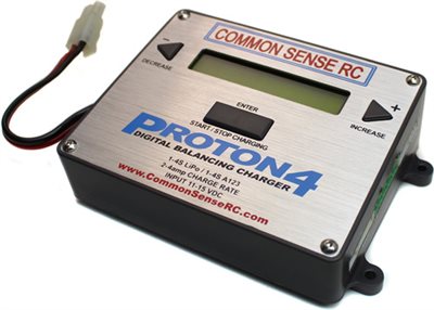 Common Sense RC Proton 4 Lipo Battery Balance Charger