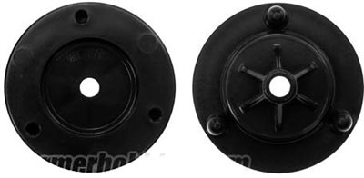 DE Racing Setup System  Wheel Adapters, 5mm Front Axles (2)