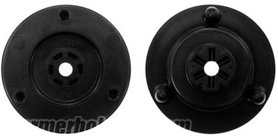 DE Racing Setup System  Wheel Adapters, 3/16" Pin Drive Axles (2)