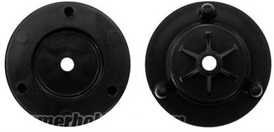 DE Racing Setup System  Wheel Adapters, 3/16" Front Axles (2)