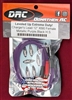Donathen RC Leveled Up 12" Extreme Duty XT90 Charger Lead Cable, metallic purple, black