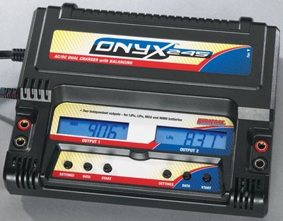 Duratrax Onyx 245 Ac/Dc Dual Charger With Balancing For Lipo/Nimh