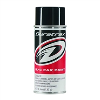 Duratrax PC250 Basic Black Polycarb Spray Paint, 4.5oz