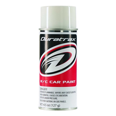 Duratrax PC251 Bright White Polycarb Spray Paint, 4.5oz