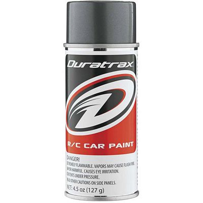 Duratrax PC263 Gunmetal Polycarb Spray Paint, 4.5oz