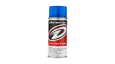 Duratrax PC272 Candy Blue Polycarb Spray Paint, 4.5oz
