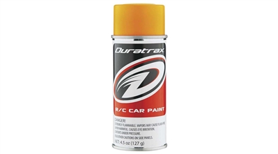 Duratrax PC283 Flourescent Orange Polycarb Spray Paint, 4.5oz