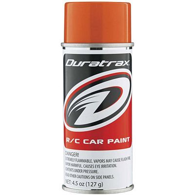 Duratrax PC296 Candy Orange Polycarb Spray Paint, 4.5oz