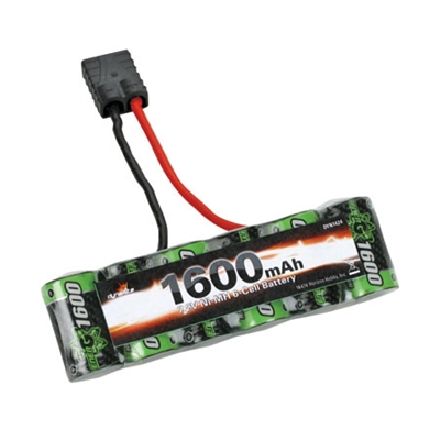 Dynamite 1600mAh Nimh 6-Cell Battery Pack-7.2v For 1/16th Traxxas