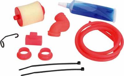 Dynamite Losi 1/8th Personalization Kit, Fluorescent Red