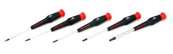 Dynamite Hex Driver Set-5 Pieces, 1.5mm 2mm, 2.5mm, 3mm And 4mm