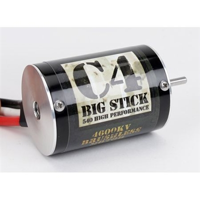 Dynamite C4 Big Stick Brushless 540 Motor, 4600kv