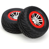 Dynamite Robber SC Tires On Slash Front Rims (2)