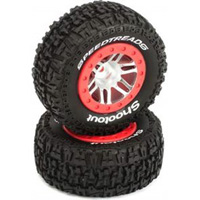Dynamite Shootout SC Tires On Slash Front Rims (2)