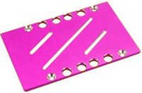 Dynamite T-Maxx/E-Maxx Chassis Skid Plate, Purple Aluminum