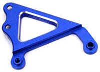 Dynamite Nitro TC3 Front Right Chassis Brace, Blue Aluminum