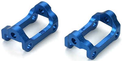 Dynamite Mini-LST Front/Rear C-Hubs, Blue Aluminum (2)