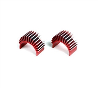 Dynamite Mini-LST Motor Heatsink Set, Red Aluminum