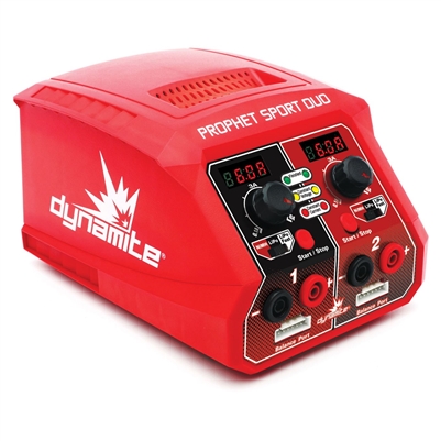 Dynamite Prophet Sport Duo 50W x 2 AC Battery Charger