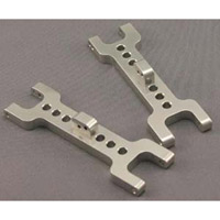 East End Machining Blitz Heavy Duty Front A-Arms, Silver Aluminum